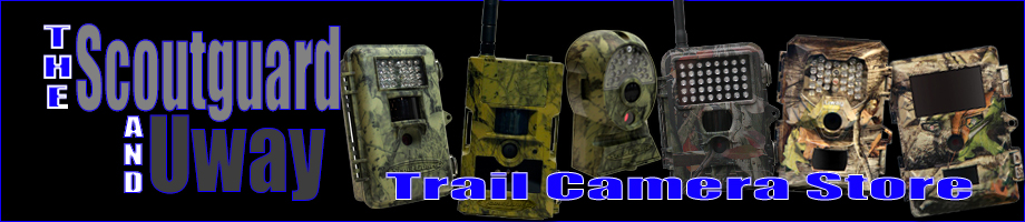 ScoutGuard and Uway trail cameras