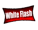 white flash trail camera